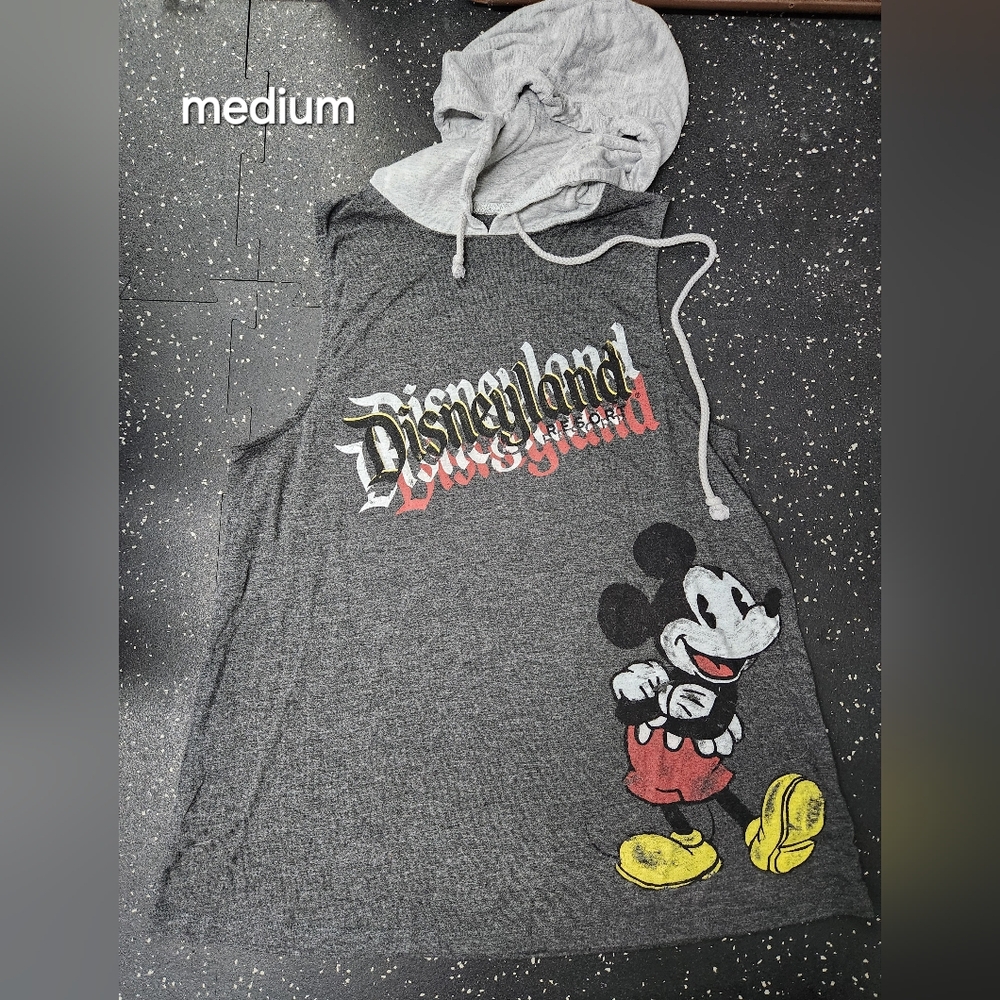 Disneyland Sleeveless, Hooded Top